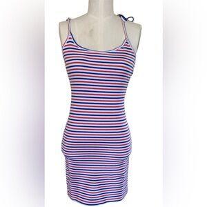 Forever 21 Fourth Of July/striped dress small